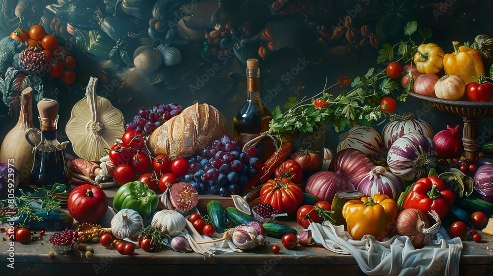 Culinary Canvas: A Feast for the Eyes and Palette