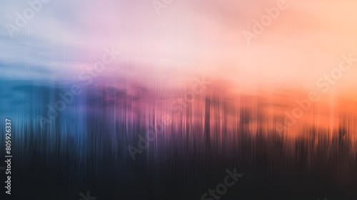 Abstract Multicolor Gradient with Blurry Motion