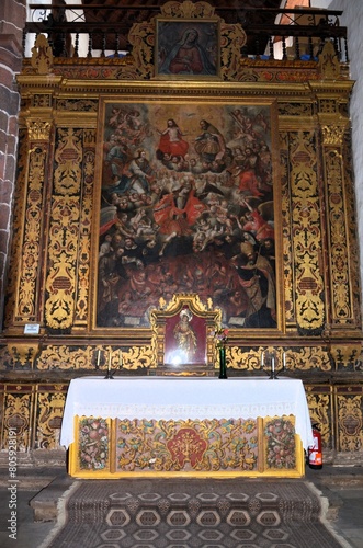 Santa Cruz de Tenerife, Spain 03.21.2018: Chruch Nuestra Senora de la Pena de Francia in Puerto de la Cruz