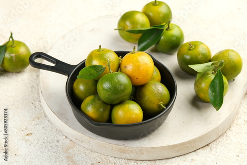 Calamansi orange ( citrus microcarpa), also known as lemon cui or jeruk kunci.