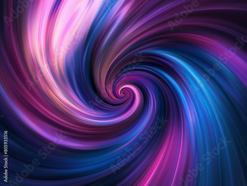 A vivid abstract swirl of colors creating a mesmerizing vortex effect.