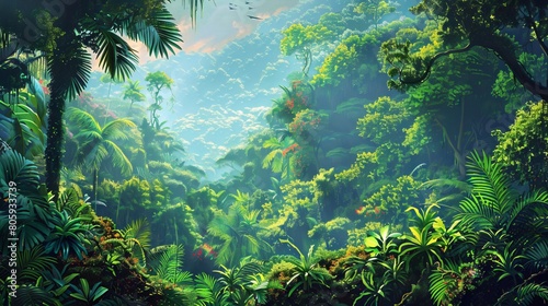 Rainforest Canopy s Verdant Kingdom