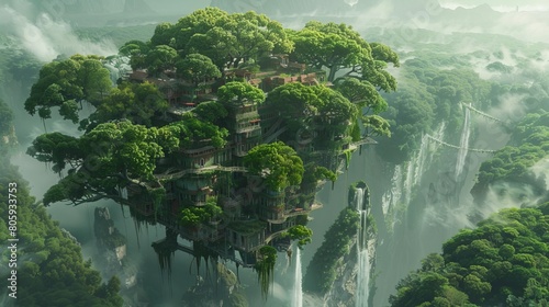 Rainforest Canopy's Verdant Kingdom