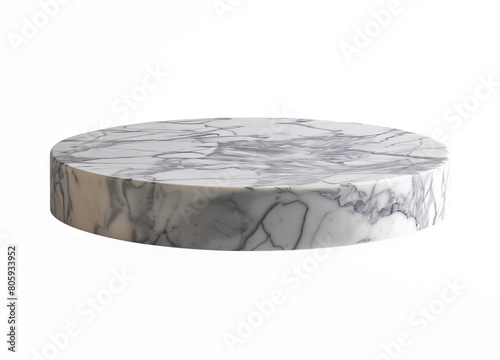 A marble table top with a white background