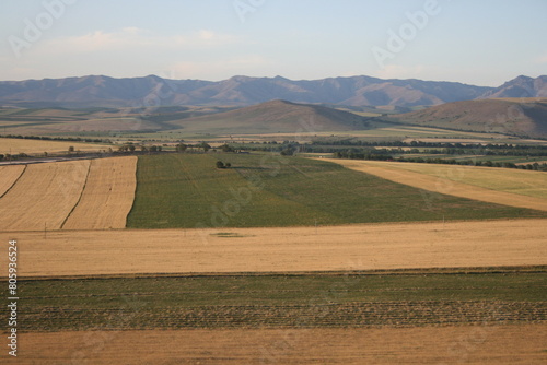 landscape with fields (ID: 805936524)