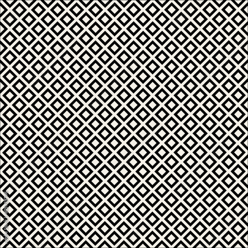 Minimalist Seamless Patterns. Geometric Textures in Black and White