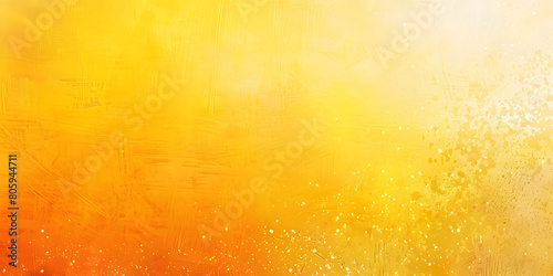 Gradient from sunlit yellow to warm amber  featuring a fine grain noise that adds a sunny texture  suitable for summer-themed products or sunny travel destinations