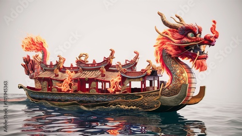 Chinese Dragon Boat Festival, Dragon boat, Dragon boat race, Dragon Heaa photo