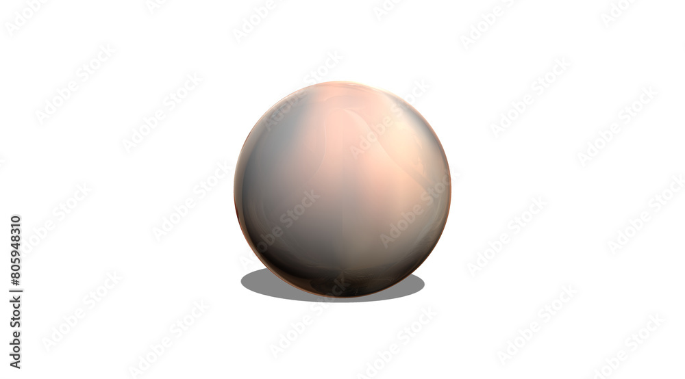 Ball on transparent background Ball on transparent background