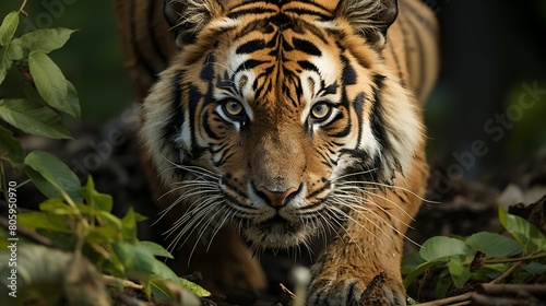 Stare of the Hunter  Portrait of a Tiger