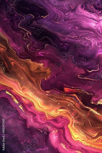marbled gradient, swirls of rich color, luxurious feel