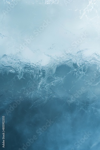 Monochromatic minimalist texture in soft shades of blue, calming effect © ktianngoen0128
