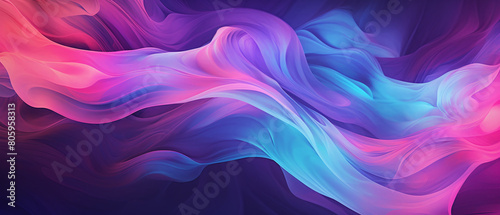 Purple light color gradient wave abstract background.