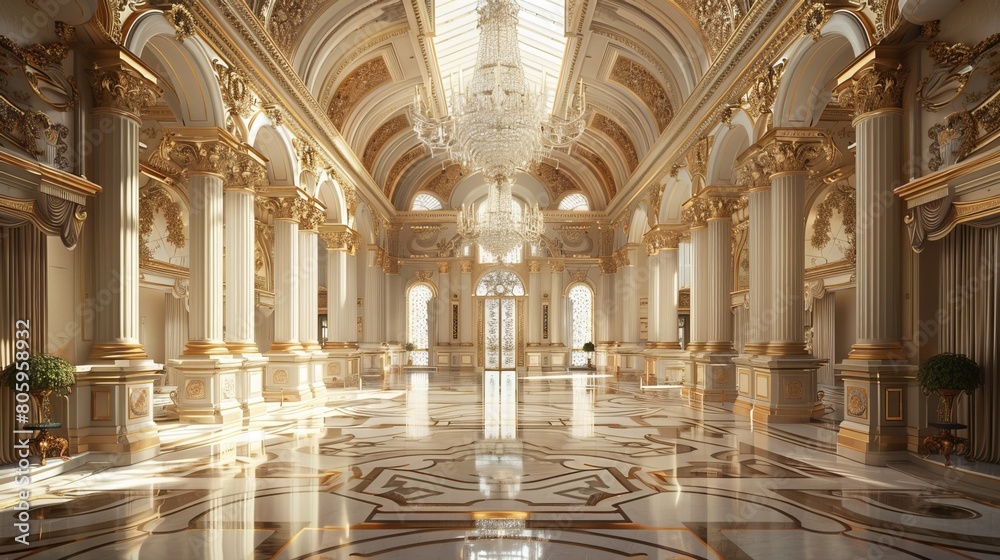 The Grand Foyer: A Majestic Entrance to a World of Wonder