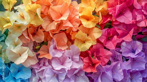 Colorful flowers background © Ege