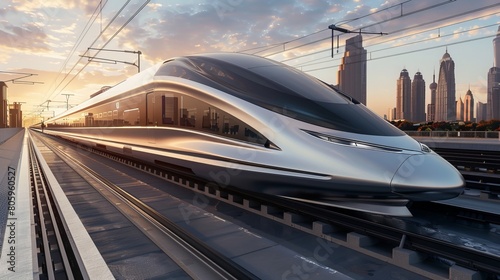 The Magnetic Marvel: A High-Speed Rail Connecting Distant Lands