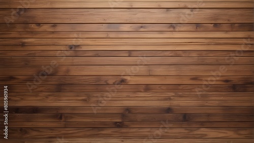 texture of a wooden table. Top view of background made of brown boards. Artificial Intelligence