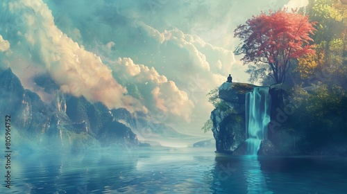 The Tranquil Embrace of Serenity: A Peaceful Sanctuary Amidst the Storms of Life