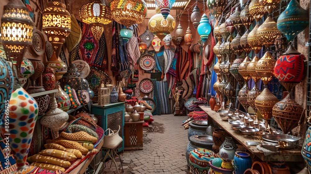The Vibrant Bazaar of Marrakech: A Sensory Overload of Moroccan Traditions