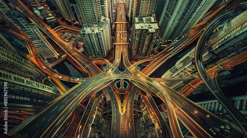 Urban Grids  The Symphony of Highways and Cityscapes