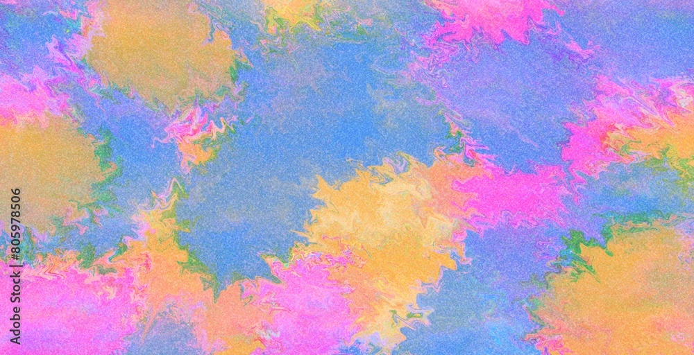 Tie dye gradient wallpaper background colorful watercolor clouds pattern abstract painting artwork water color