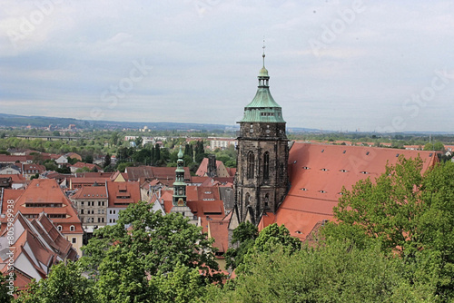 Stadtblick vom Schloß Sonnenstein