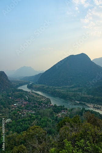 Breathtaking View: The Beauty of Nam Ou from Muang Ngoi Neua