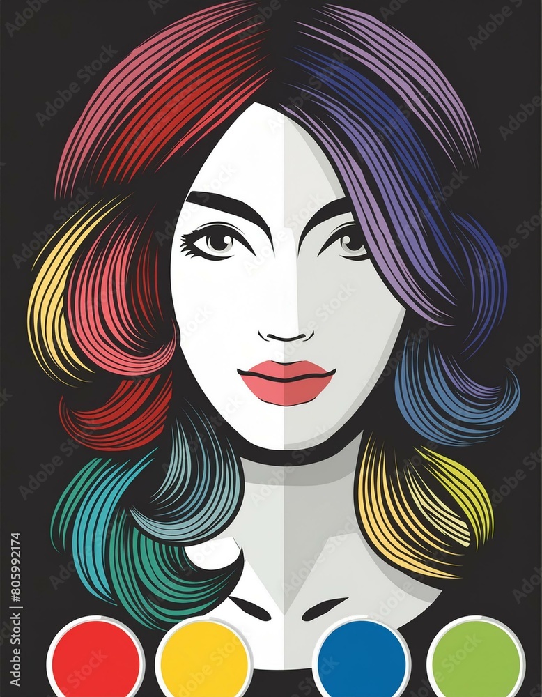 portrait of a woman portrait of a woman