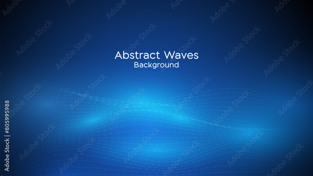 Abstract Waves and lines background Abstract Waves and lines background