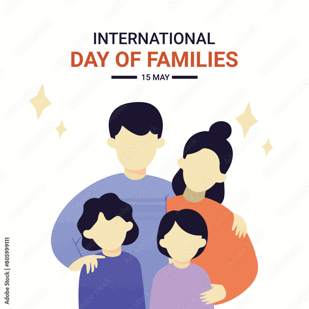 Design a creative template for celebrating international Family Day. Create a wishing greeting card for International Family Day. a logo icon & symbol that represents care and love for World Family Design a creative template for celebrating international Family Day. Create a wishing greeting card for International Family Day. a logo icon & symbol that represents care and love for World Family