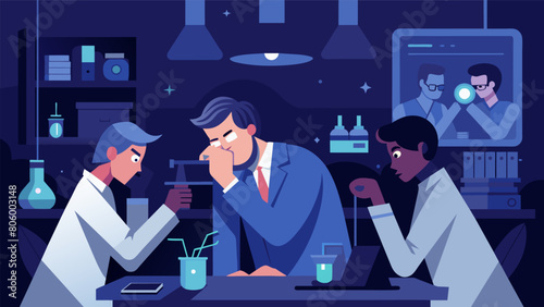 Hushed whispers fill the lab as the scientists work late into the night obsessively finetuning their formula to create the ultimate tool for.