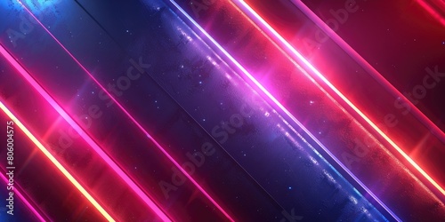a colorful background with stars and lines