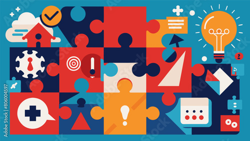 The puzzle pieces fit together to form a mosaic of alarming headlines such as secret experiments and mass hysteria creating a sense of uncertainty and.