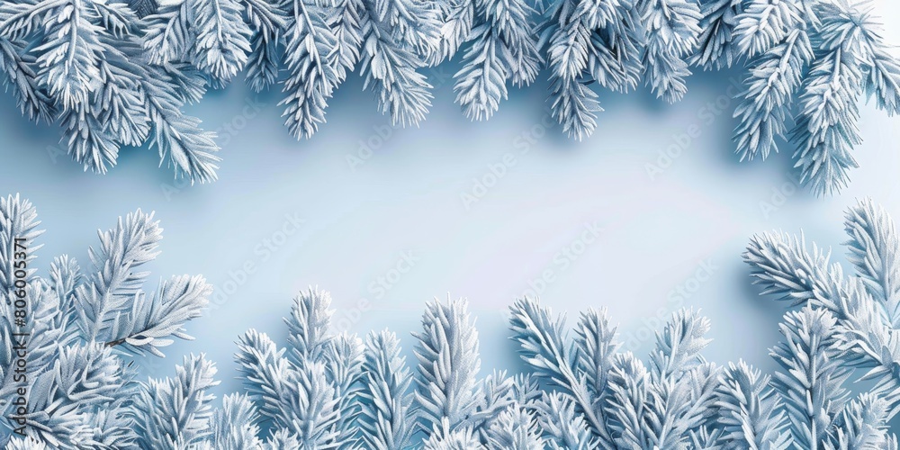 winter pine branches the snow. Christmas background winter pine branches the snow. Christmas background