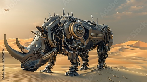 Mechanical Beast: The Futuristic Rhino © Edifi 4