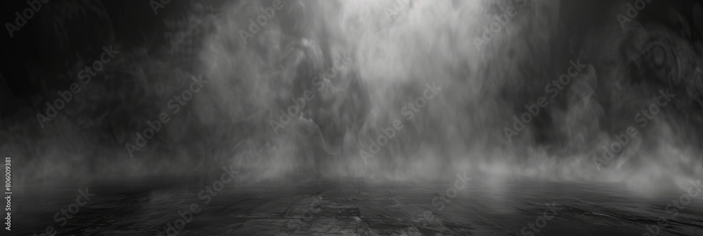 Smoke black ground fog cloud floor mist background steam dust dark white horror overlay. Ground smoke haze night black water atmosphere 3d magic spooky smog texture isolated transparent effect circle 