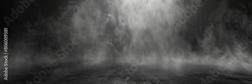Smoke black ground fog cloud floor mist background steam dust dark white horror overlay. Ground smoke haze night black water atmosphere 3d magic spooky smog texture isolated transparent effect circle 