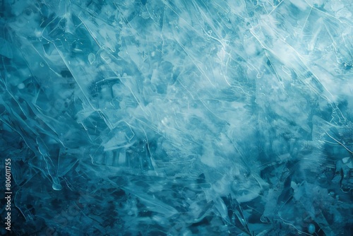 Ice cyan grainy color gradient background glowing noise texture cover header poster design