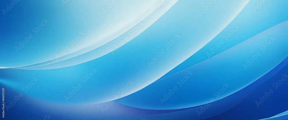 White and blue abstract background image in 3d style