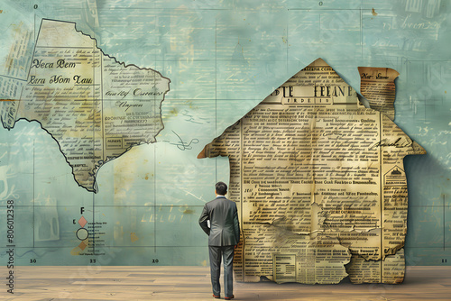Texas Real Estate Law: A Visual Blend of Legalities, Commerce, and State-Specific Regulations