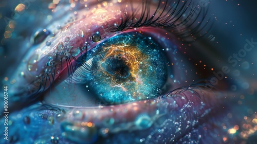 The eye of the universe. photo