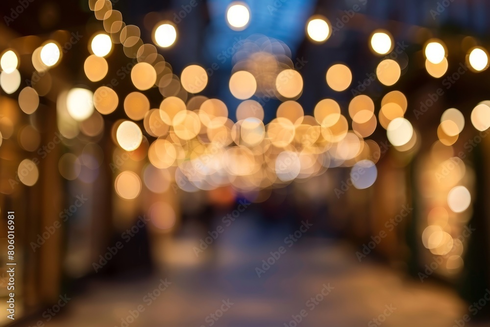 Christmas and New Year holidays background with defocused glowing bokeh lights Christmas and New Year holidays background with defocused glowing bokeh lights