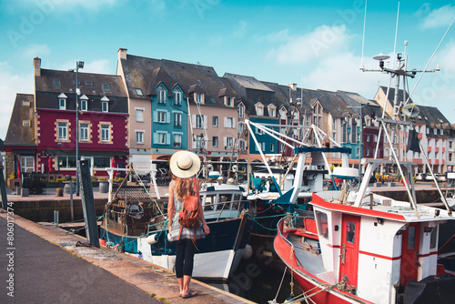Paimpol port- tour tourism, Travel destination in Brittany. France