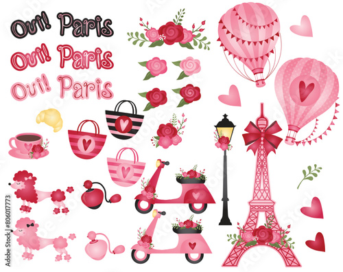 Paris, France, Bonjour, Fashion Lady