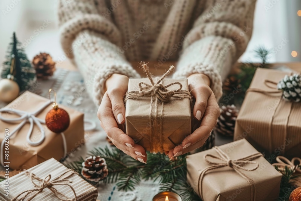 Christmas and New Year holidays background Christmas and New Year holidays background