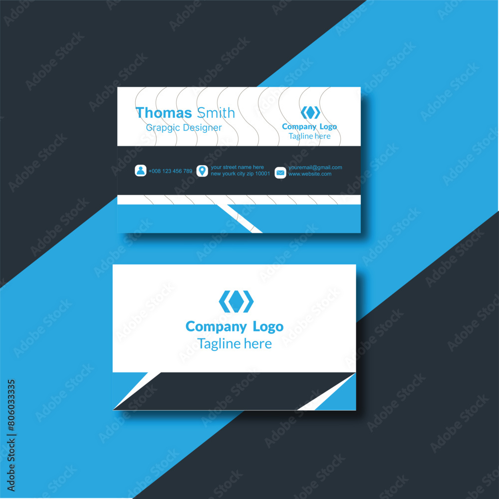 Business Contact Card for communication Business Contact Card for communication