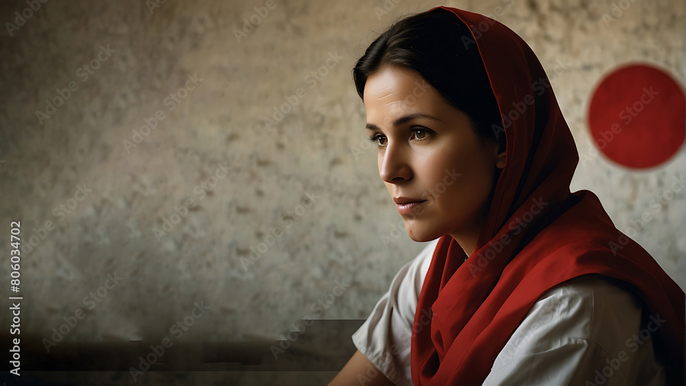 portrait of a person World Red Cross and Red Crescent Day Honoring Humanity