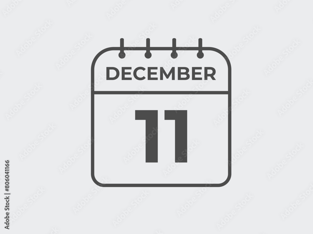 MobileDecember 11 calendar reminder. 11 December daily calendar icon template. Calendar 11 December icon Design template. Vector illustration
MobileDecember 11 calendar reminder. 11 December daily calendar icon template. Calendar 11 December icon Design template. Vector illustration