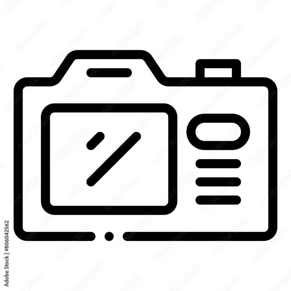 dslr camera icon