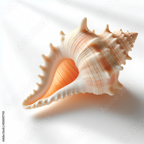 sea shells isolated on white © Valeriia Demchykhina